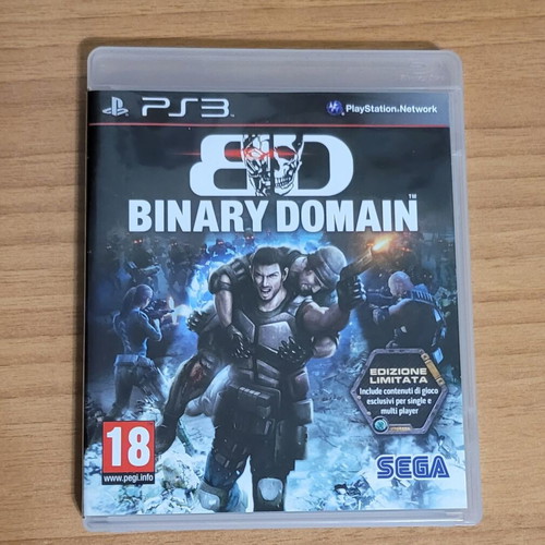 Binary Domain PS3 game, European version