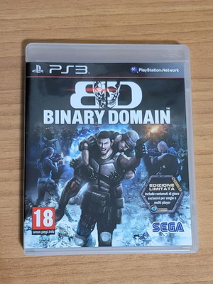 Binary Domain PS3 game, European version
