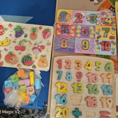 Wooden educational toys for toddlers