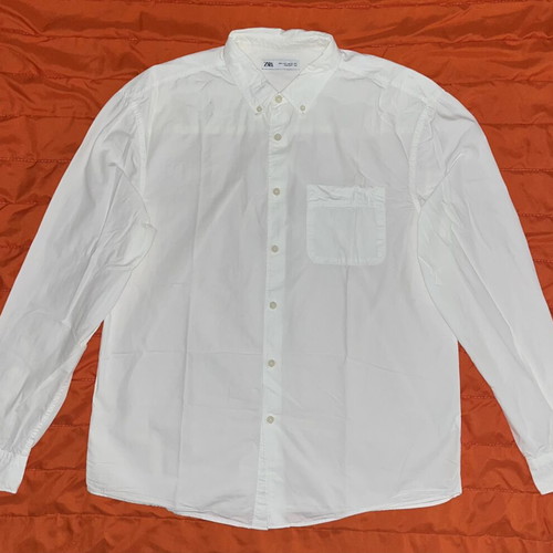 Zara Man white shirt, size L