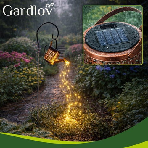 Solar garden lamp Leika with LED flowing water effect like new