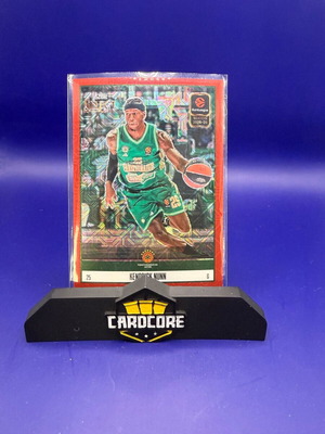 2025-26 Panini Select EuroLeague Kendrick Nunn #4 Throwback Red Prizm card new