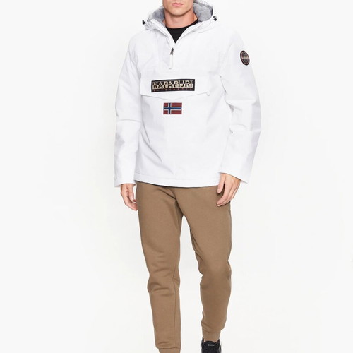 Napapijri Rainforest Winter 3 Anorak white, like new, size S