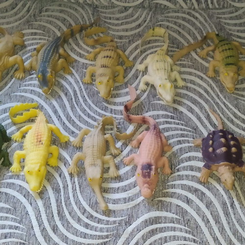 Rubber reptiles-lizards new