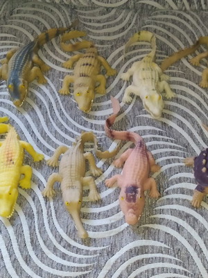 Rubber reptiles-lizards new