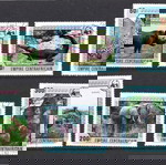 Κεντροαφρικανική Δημ-τία1978 Global Conservation Endangered Species SET CTO κομπλε σειρα σφραγισμενα