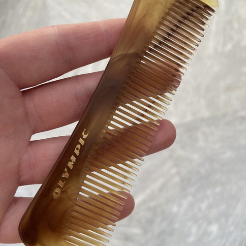 Vintage Olympic pocket comb, like new, collectible