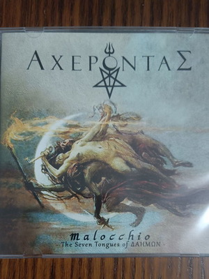 Acherontas Malocchio CD new, black metal