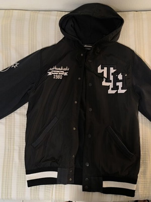 The Hundreds "HUGE" Drawing Lines 1980 Varsity Jacket Medium like new