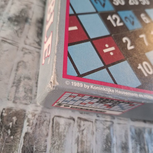 Mathable vintage board game