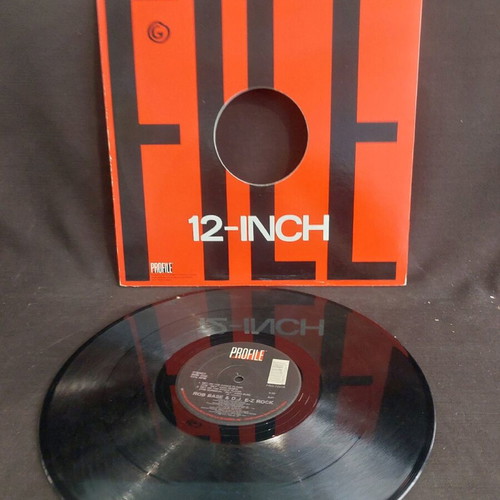 Rob Bass & D.J E-Z Rock Get On The Dance Floor vinyl used
