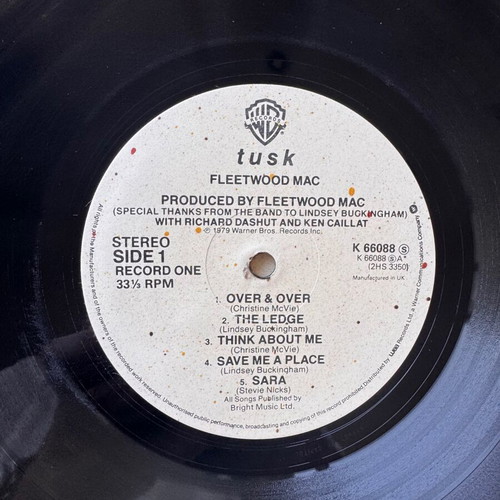 Fleetwood Mac Tusk 2xLP used, 1st UK 1979 embossed edition