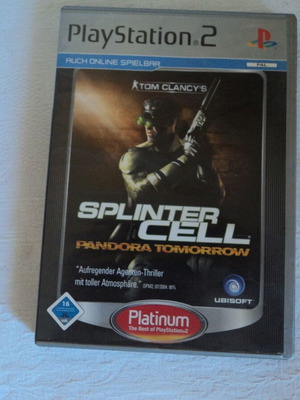 Splinter Cell Pandora Tomorrow PS2 παιχνίδι μεταχειρισμένο, χωρίς φυλλάδιο