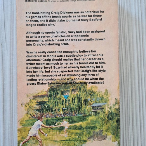 Book Love Match by Roberta Leigh used, English romantic novel 1982
