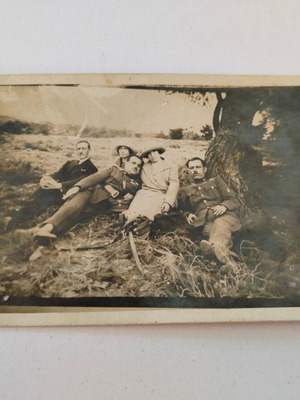 Military photograph used, unknown date