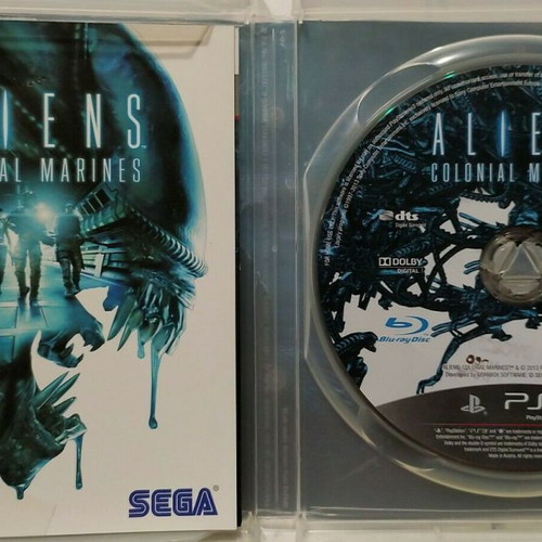 Aliens Colonial Marines Limited Edition for PlayStation 3 like new