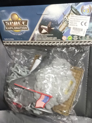 Space Exploration toy new, sealed astronaut bag