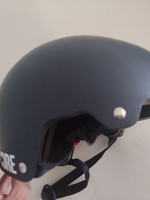 CORE Action Sports kids helmet, matte black, XS/S