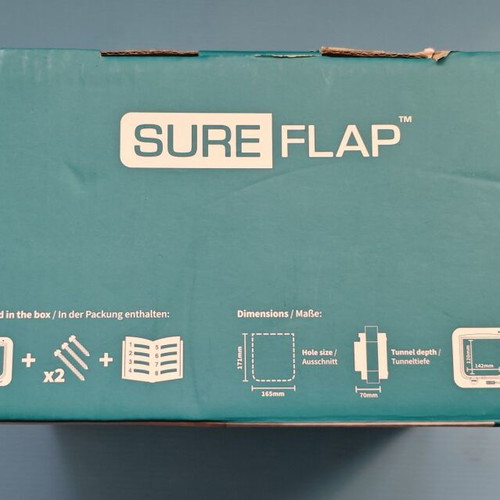 SureFlap microchip cat flap new