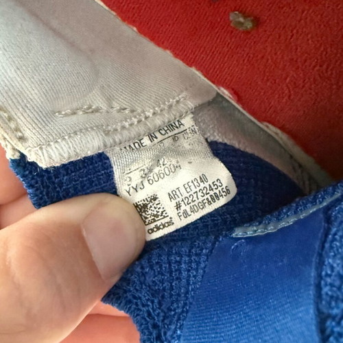Adidas Ultraboost athletic shoes like new, size 42 ⅔, blue
