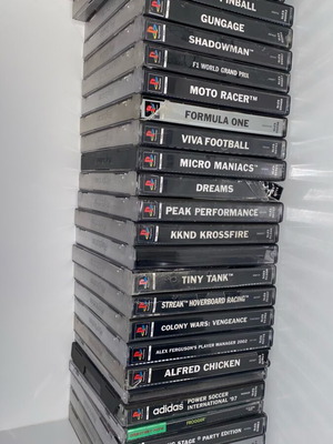 Игри PlayStation (PS1) употребявани, комплект от 20