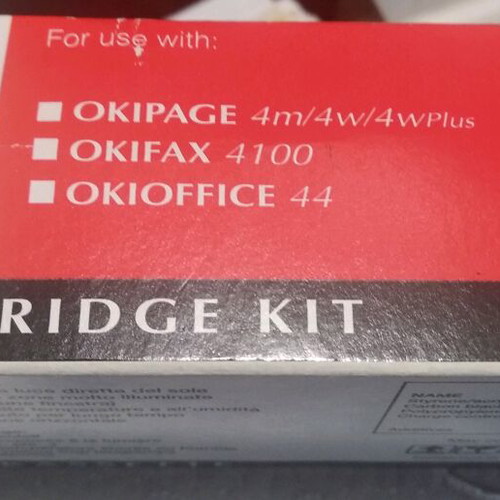 Toner cartridge kit new for okifax 4000 and okioffice 44