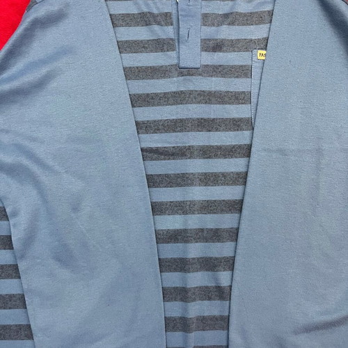 Men's blue pajama top like new, size M, only shirt