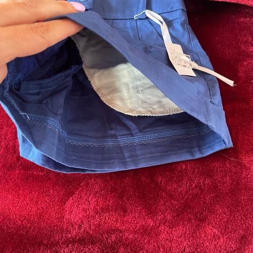 Women's electric blue shorts Imperial new, size XS, Italian