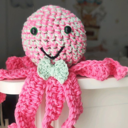 Handmade octopus toy new