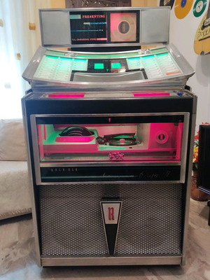Jukebox Rock-Ola 414 μεταχειρισμένο, μοντέλο 1964, χωρητικότητα 100 τραγούδια
