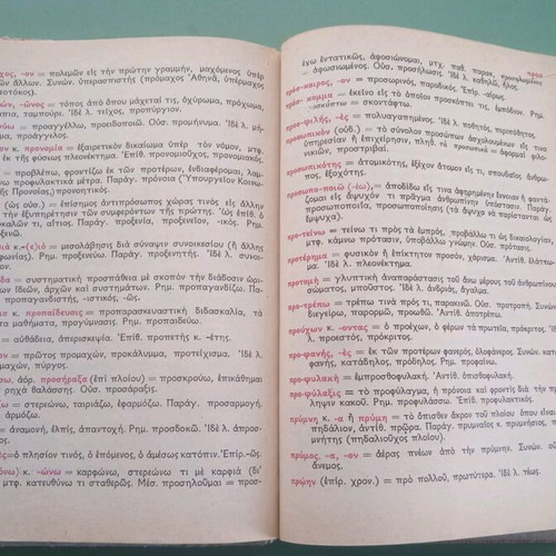 School Vocabulary Book used, good condition