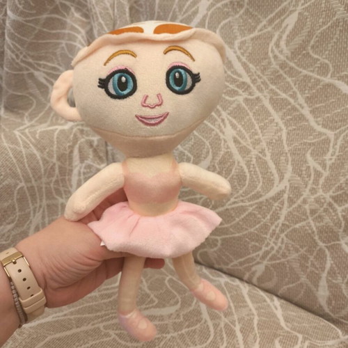 Italian Brainrot Evolution Ballerina Cappuccina plush set new