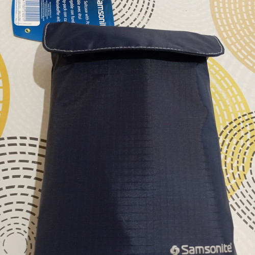 Samsonite Easy-Pack Shoulder Travel Bag Blue, New, Waterproof Nylon