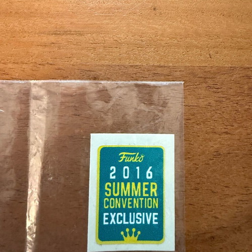 Funko 2016 Summer Convention Exclusive Sticker new