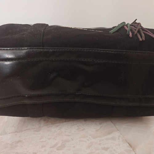 Versace Jeans Handbag used with inner pockets black
