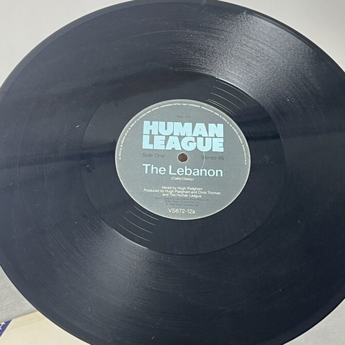 The Human League The Lebanon 1984 12” Maxi Single vinyl used