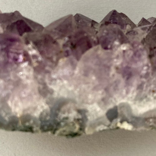 Decorative raw amethyst 10cm × 3cm like new