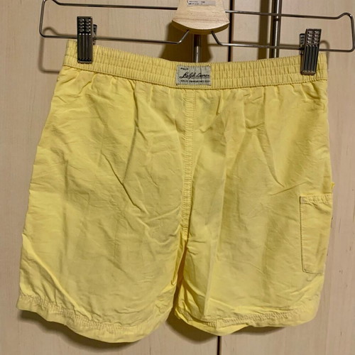 Ralph Lauren boys' swim shorts used, yellow, size 110 cm, age 4-5