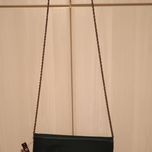 Satin crossbody bag Achilleas Accessories green new