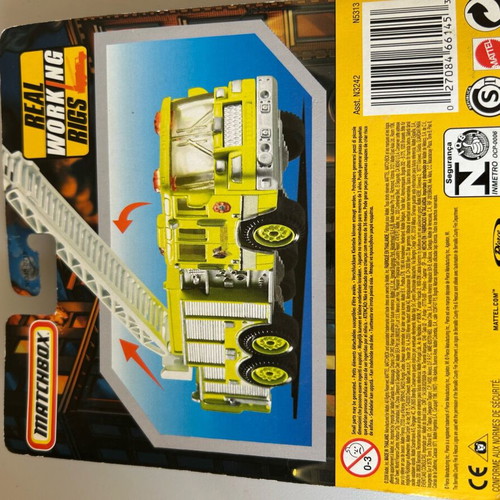Matchbox Fire Truck New Toy Car