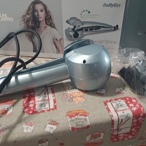 Babyliss steam curling iron