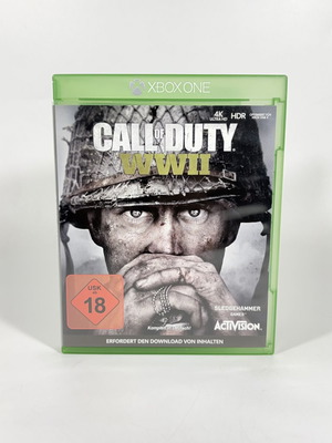 Call of Duty WWII Xbox One game like new, German cover