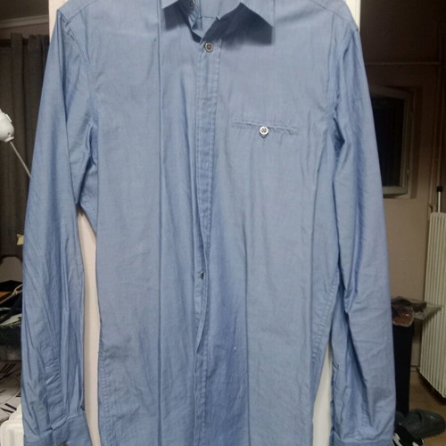 Men's cotton long-sleeve shirt small like new