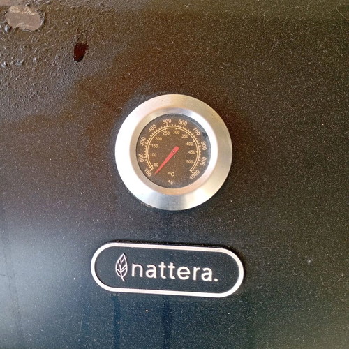 Bbq Nattera gas grill 3 burners used with side shelves