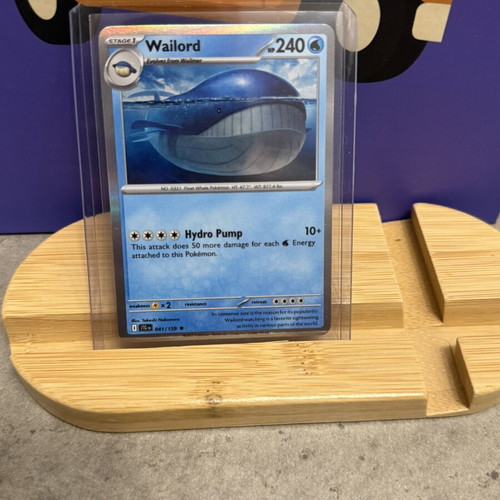 Wailord Pokémon card new