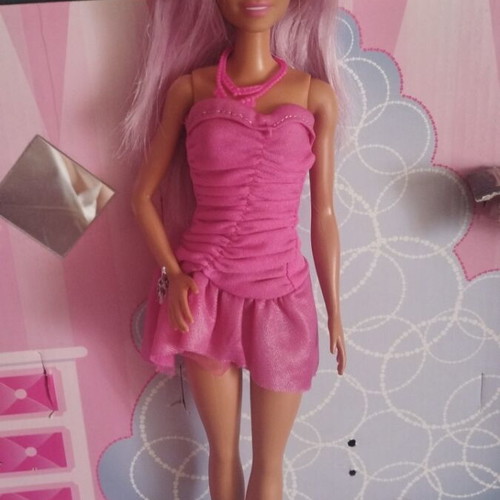 Barbie pop singer doll without original clothes