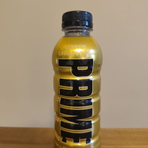 Prime Gold London 1 Billion Limited Edition bottle