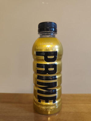 Prime Gold London 1 Billion Limited Edition bottle