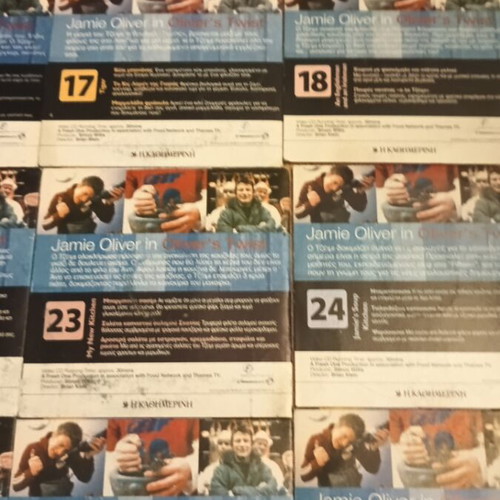 Jamie Oliver in Oliver's Twist 20 DVD like new, cooking show