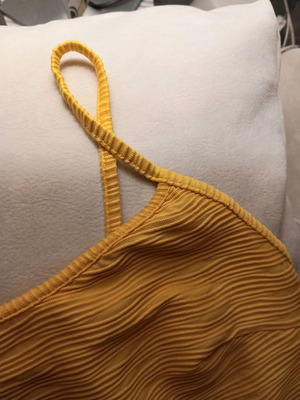 Minerva full-body swimsuit like new, yellow, XL